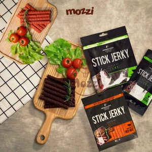 Snack cho chó Phô mai và Thịt gà cá hồi bò cừu que Bowwow