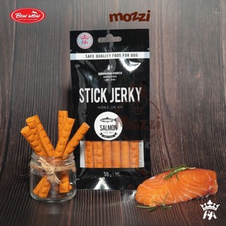 Snack cho chó Phô mai và Thịt gà cá hồi bò cừu que Bowwow