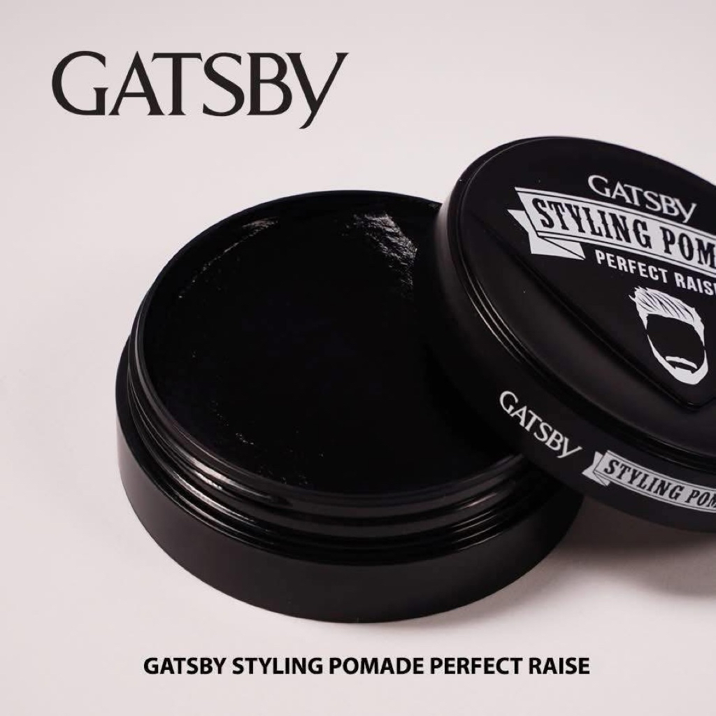 Sáp vuốt tóc Gatsby Perfect Raise – Pomade giữ nếp mạnh, bóng mượt tự nhiên – Dễ tạo kiểu, dễ gội