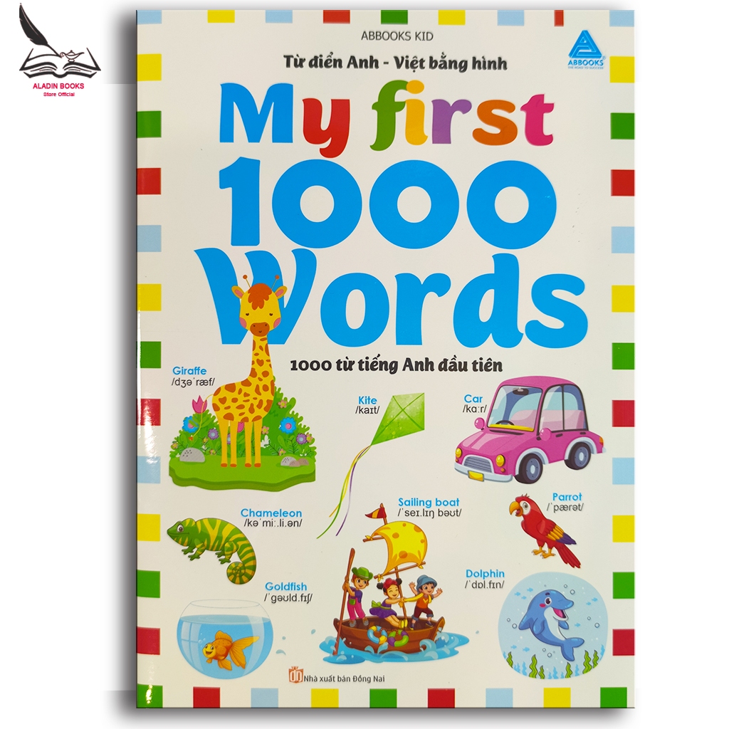 Sách Từ Điển Anh - Việt Bằng Hình My First 1000 Words- 1000 Từ Tiếng Anh Đầu Tiên
