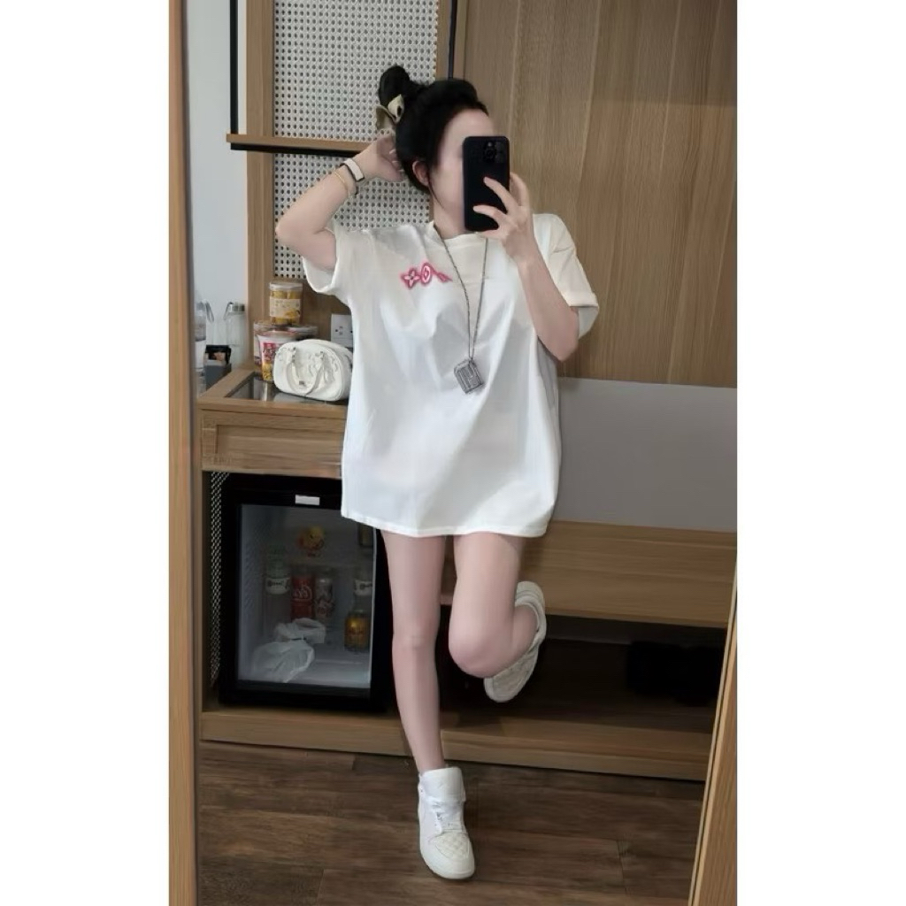 Áo Thun VL Form Rộng Unisex Nam Nữ Chất Vải Cotton Dày Dặn
