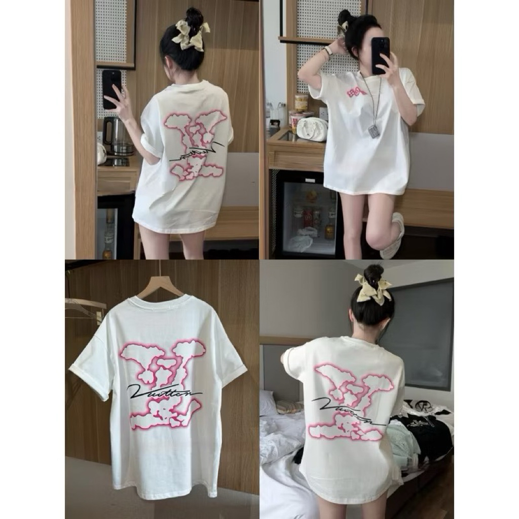 Áo Thun VL Form Rộng Unisex Nam Nữ Chất Vải Cotton Dày Dặn