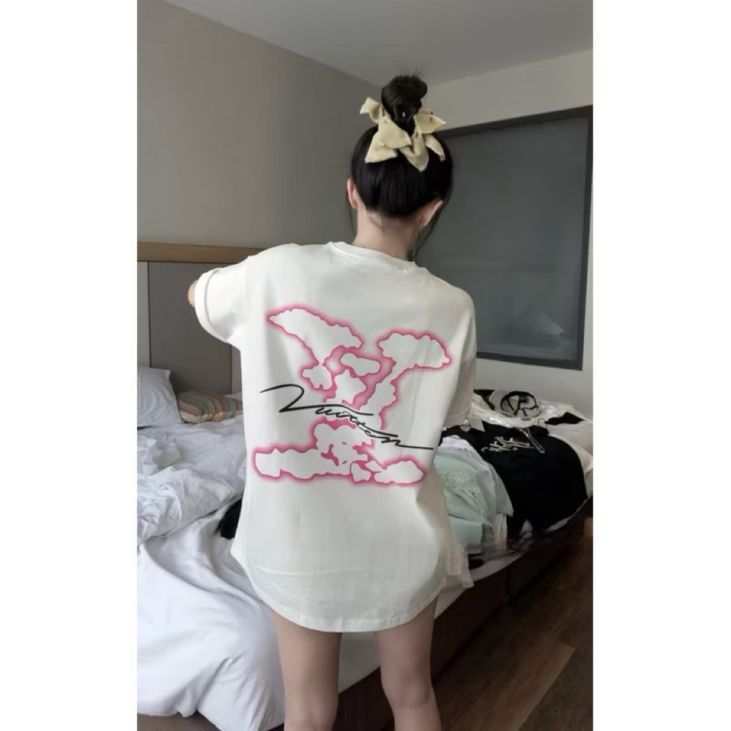 Áo Thun VL Form Rộng Unisex Nam Nữ Chất Vải Cotton Dày Dặn
