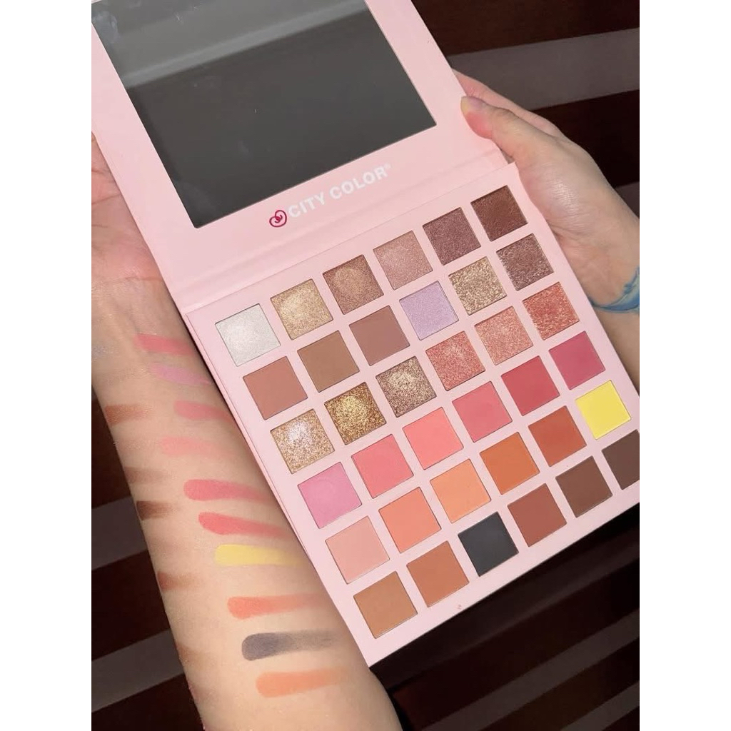[MỚI VỀ] Bảng Mắt 36 Ô FIGTASTIC City Color – Đẹp Mê, Cân Mọi Layout Makeup