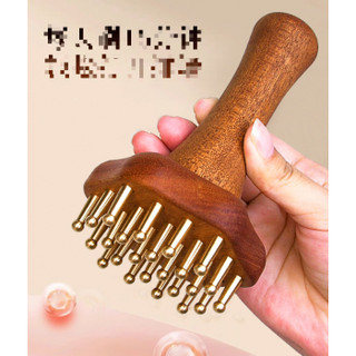 Bàn chải cơ thể Massage bằng gỗ Bàn chải bấm huyệt thư giãn di động đa năng
