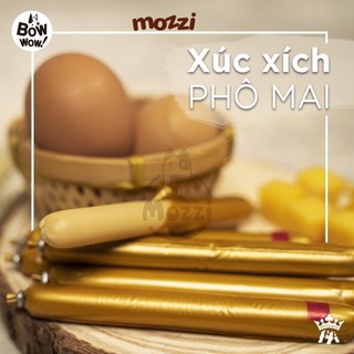 Snack cho chó Xúc xích phô mai Bowwow gói 240gr