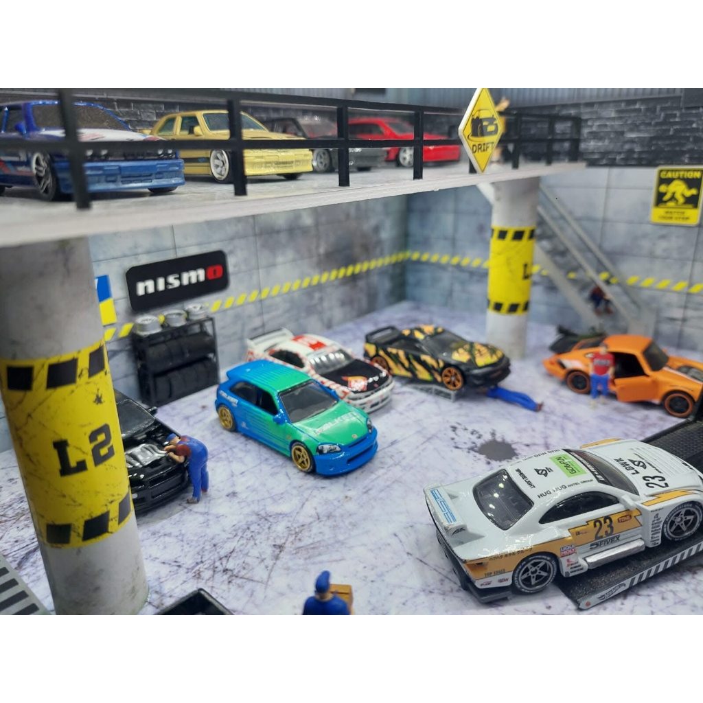 Garage 1 tầng 30x30 1/64 có đèn.