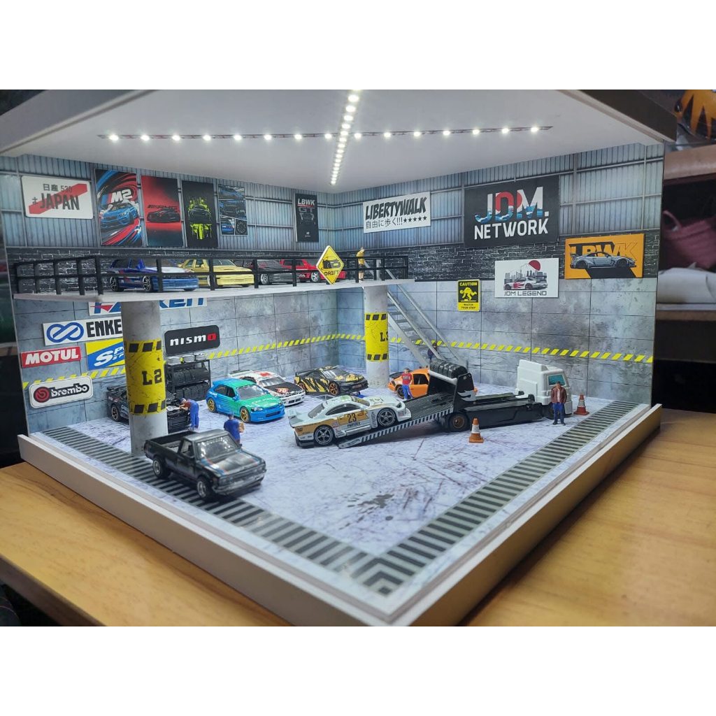 Garage 1 tầng 30x30 1/64 có đèn.