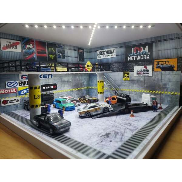 Garage 1 tầng 30x30 1/64 có đèn.