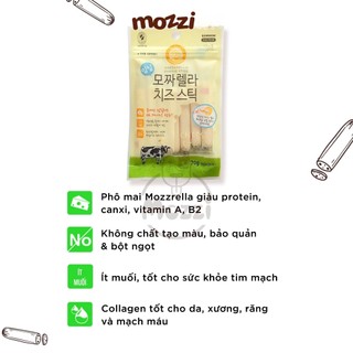Snack cho chó Xúc xích phô mai BowWow bổ dưỡng