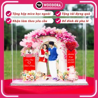 Mô Hình 3D Lắp Ghép - Standee In Hình Theo Yêu Cầu, Quà Tặng Sinh Nhật & Cặp Đôi (Tặng Hộp+ Túi)