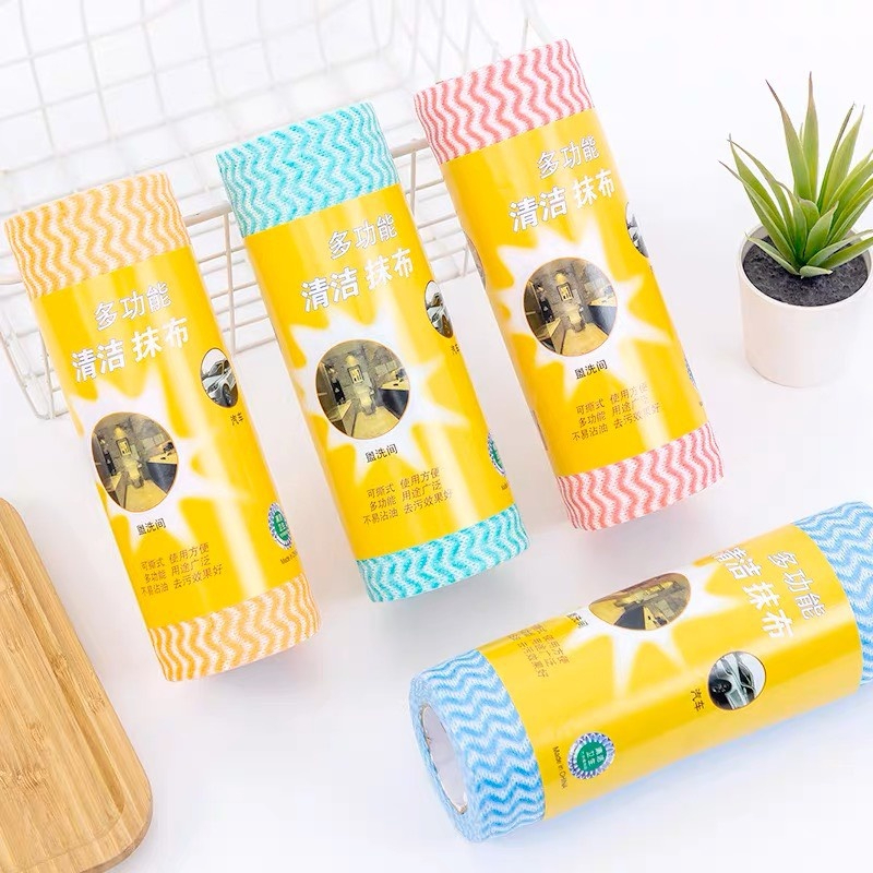 Cuộn Khăn Lau Bếp Thấm Nước Thấm Dầu Mỡ - Có Thể Giặt Được - Hàng Loại 1