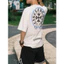 Áo Thun Cổ Tròn Cr Hearts Unisex Nam Nữ Chất Vải Cotton Dày Dặn
