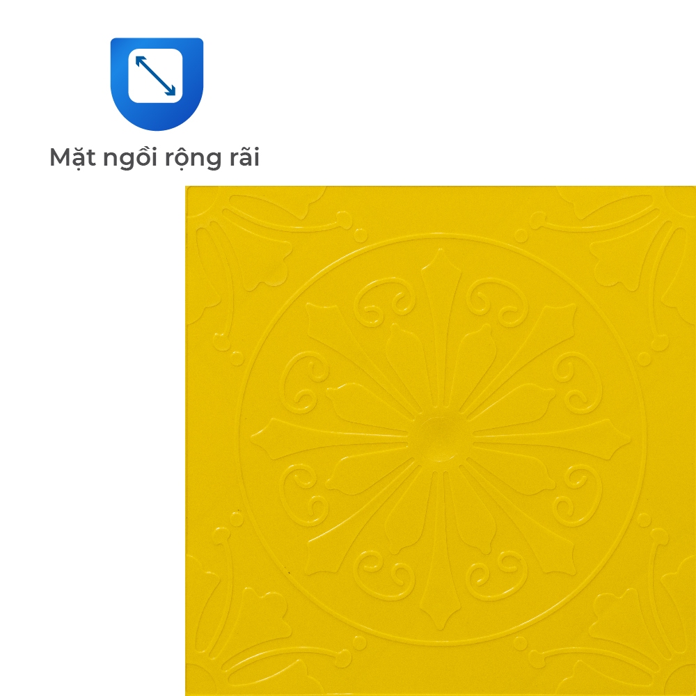 Ghế nhựa cao QUI PHÚC, mặt bông, combo 4,6,10 ghế, chắc chắn, chống trượt an toàn, tiện lợi, bền màu