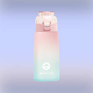 Bình Nước Hương Trái Cây AQUA HANDY 600ML Màu Hồng 0 Đường 0 Calo Air Water
