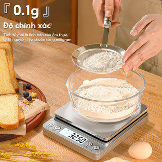Cân Tiểu Ly Điện Tử 0.1G - 1000G (1KG) - Trường Thịnh Sài Gòn