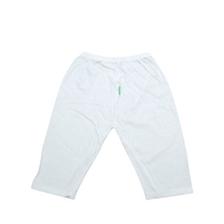 [Mỏng mát] Quần dài trắng chất cotton mịn, mát, co giãn tốt cho bé (Sơ sinh - 15kg)