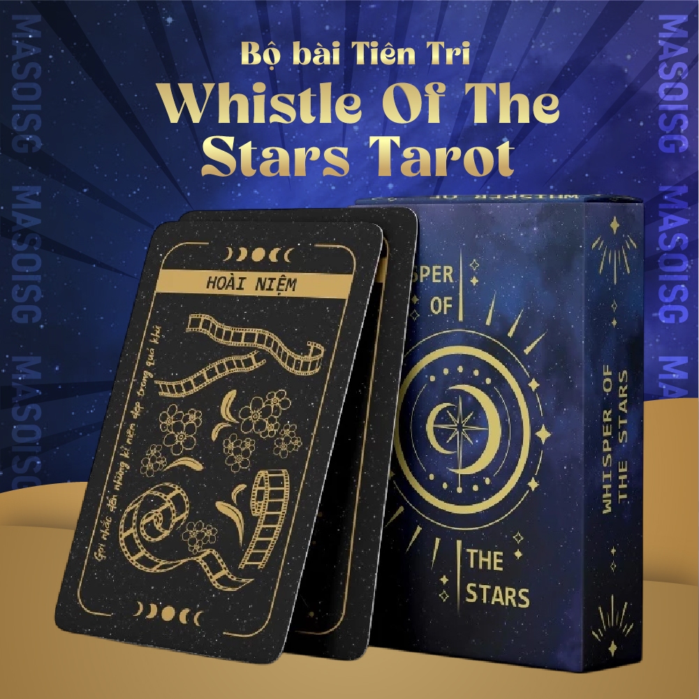 Bộ Bài Tiên Tri Whistle Of The Stars Oracle Việt Hóa Giấy Cứng Chiêm Nghiệm MaSoi SG