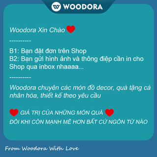 Khung Ảnh Gỗ Đu Quay Xoay Vòng - Lưu Giữ Kỷ Niệm (8 Ảnh, In Theo Yêu Cầu)