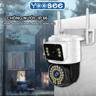 Camera Wifi Yoosee 2 Mắt D14x - Siêu Nét 15.0MP - Đàm Thoại 2 Chiều - Camera Giá Rẻ