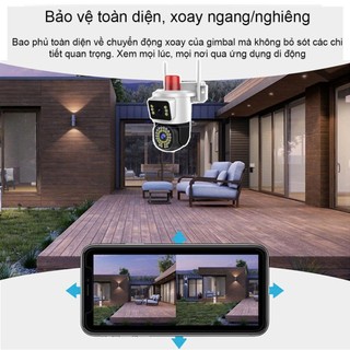 Camera Wifi Yoosee 2 Mắt D14x - Siêu Nét 15.0MP - Đàm Thoại 2 Chiều - Camera Giá Rẻ