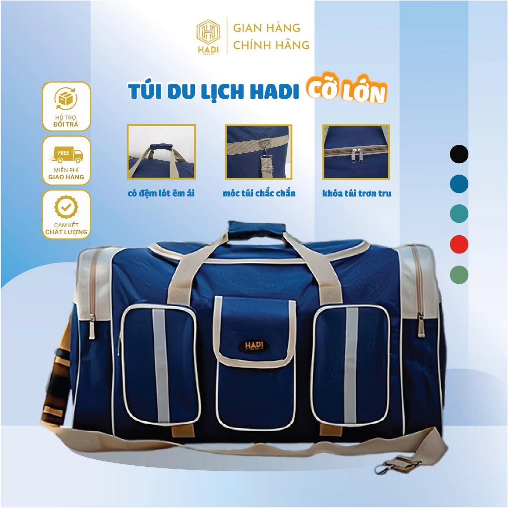 TÚI DU LỊCH CAO CẤP CỠ ĐẠI (65*35*30 CM)  DÙNG KHI ĐI CHƠI ĐI DU LỊCH HEIOU