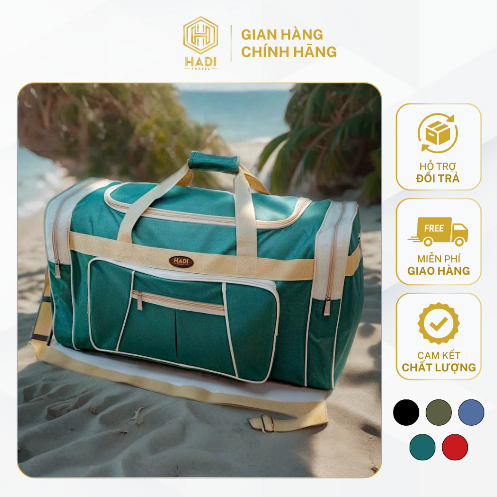TÚI DU LỊCH CAO CẤP CỠ ĐẠI (65*35*30 CM)  DÙNG KHI ĐI CHƠI ĐI DU LỊCH HEIOU