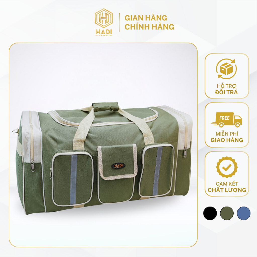 TÚI DU LỊCH CAO CẤP CỠ ĐẠI (65*35*30 CM)  DÙNG KHI ĐI CHƠI ĐI DU LỊCH HEIOU