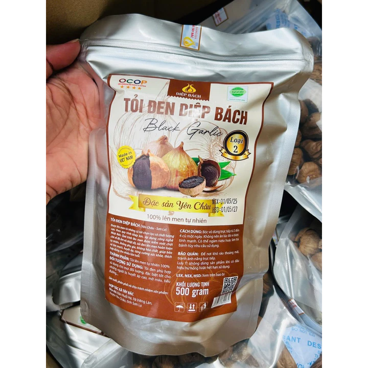 202K Bịch 500g tỏi đen cô đơn Diệp Bách
