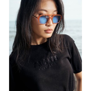 Áo Dệt Kim Ngắn Tay Cổ Tròn Thêu Ngực Form Regular - Routine 10S25KNIW008