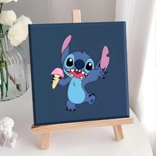 ( TẶNG SET 10 KHẨU TRANG) Tranh Đính Đá Số Hoá Hoạt Hình 20x20cm dễ thương đầy đủ dụng cụ sẵn MEILI STORE
