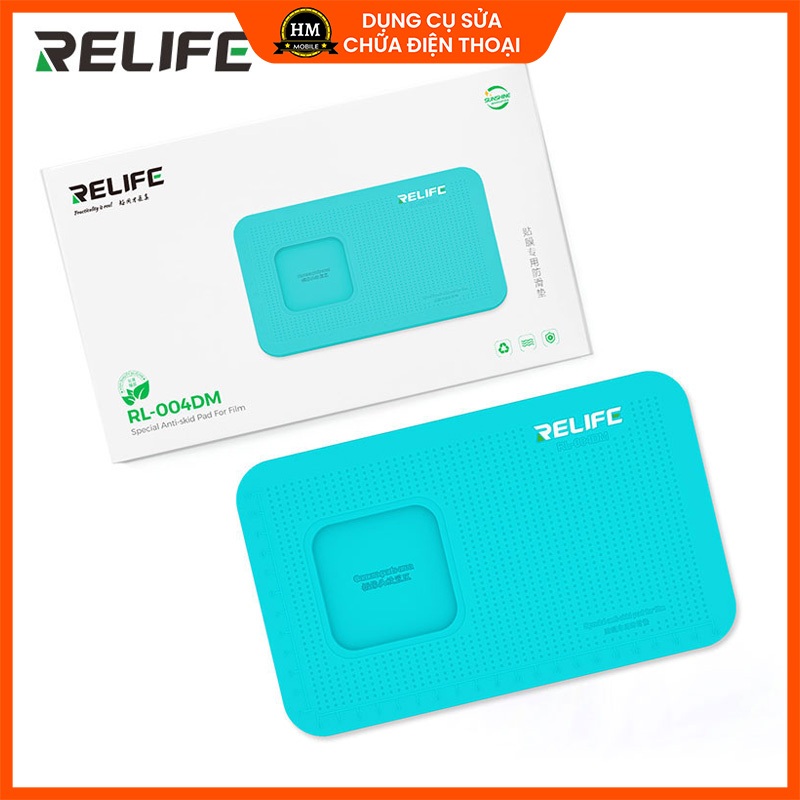 Đệm cao su chống trượt RELIFE RL-004DM kê điện thoại khi dán màn hình, cường lực, hỗ trợ dán