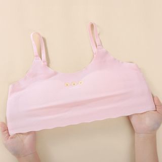 Áo lót bé gái chất su mềm mại êm ái thấm hút tốt họa DEVARI B7122