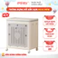 Thùng Đựng Đồ Cỡ Lớn 139 Lít, Hộp Nhựa Đựng Đồ Gấp Gọn Đa Năng Có Bánh Xe, Xếp Chồng Lên Nhau