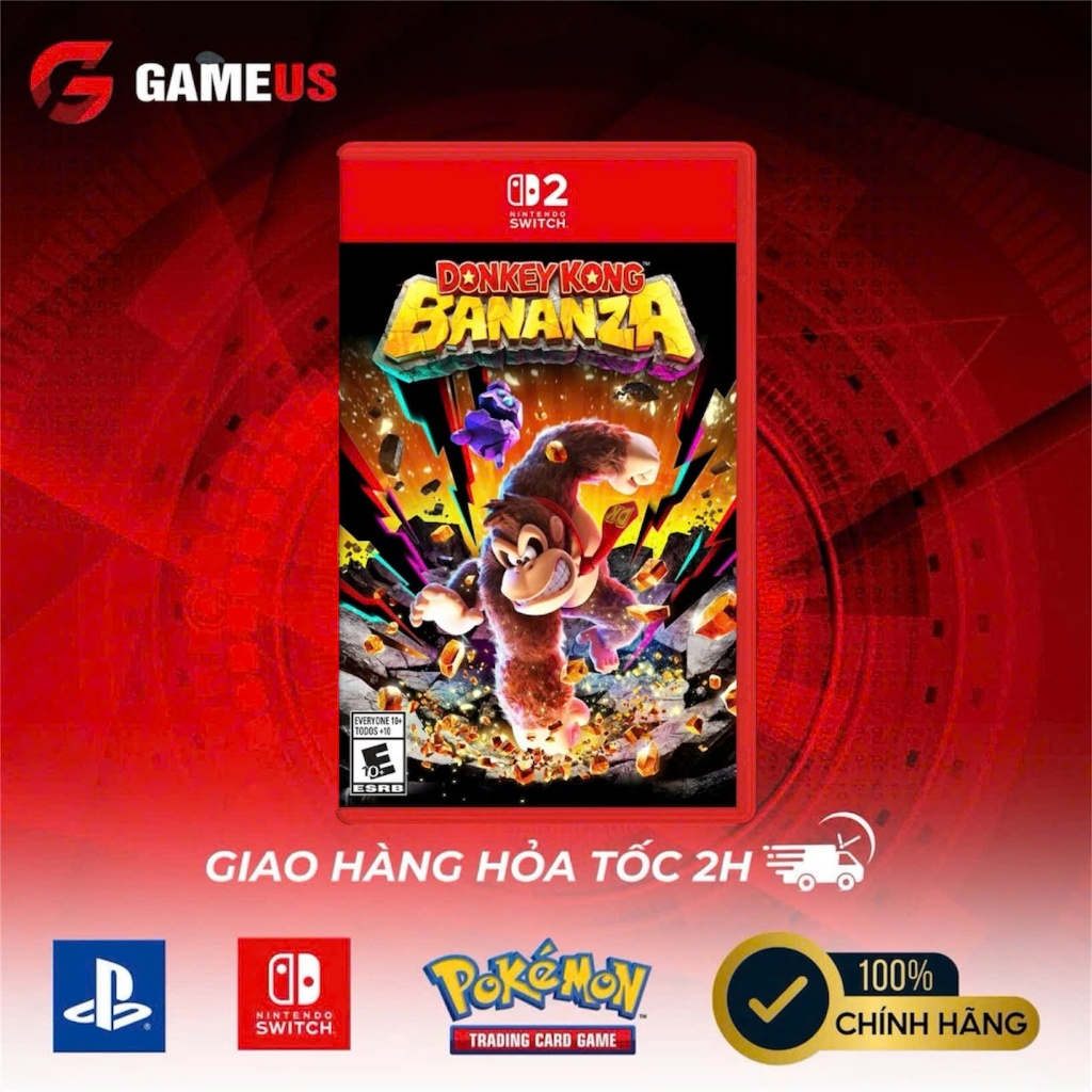 Game Nintendo Switch Donkey Kong Bananza Shopee Việt Nam