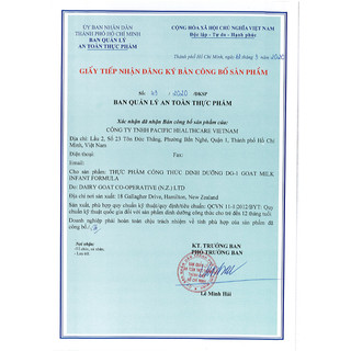 Sữa Bột Công Thức Dê DG New Zealand cho bé (400gr - 800gr)