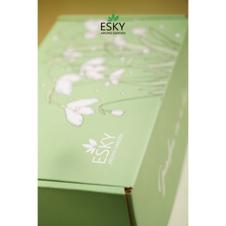 Hộp Quà Cao Cấp ESKY AROMA GARDEN Hộp Giấy SIÊU DÀY Đựng Quà Tặng 25x15x10cm
