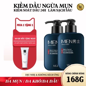 🎁【Mua 1 Tặng 1】Sữa Rửa Mặt Nam Tràm Trà Axit Salicylic168g - Giảm Mụn Kiềm dầu Làm Sạch Sâu Da Dầu Mụn