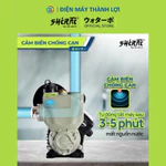 Máy Bơm Tăng Áp Shirai JLm 130A (130w) tăng áp nước nóng chịu nhiệt 100 độ rơ le điện tử không kêu tạch tạch — ảnh 4
