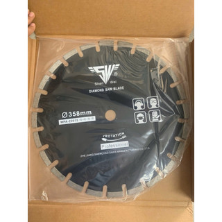 Lưỡi cắt tường 350 - 358 shenwei lỗ bé 25,4mm dùng cho máy cắt tường - cắt bê tông ko chổi than
