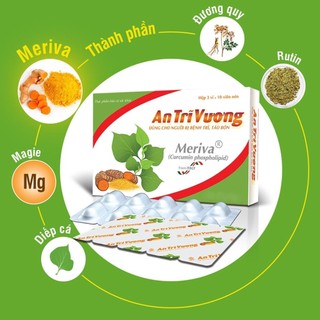 Viên uống An Trĩ Vương hỗ trợ Cải Thiện Táo Bón, Bệnh Trĩ (Dùng được cho Phụ Nữ Mang Thai) hộp 30v