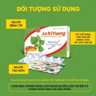 Viên uống An Trĩ Vương hỗ trợ Cải Thiện Táo Bón, Bệnh Trĩ (Dùng được cho Phụ Nữ Mang Thai) hộp 30v