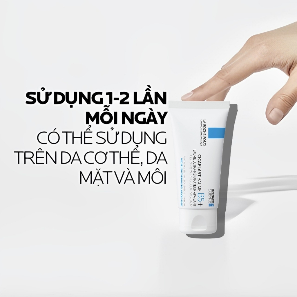 Sử Dụng Tuýp Kem La Rocheposay Cicaplast Baume B5+ – Tái Tạo Da Trong Đời Sống