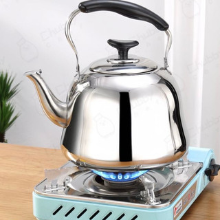 Ấm đun nước inox nhiều dung tích 1L - 6L Chubby Chef dùng cho mọi loại bếp ấm nấu nước pha trà ấm đun bếp gas