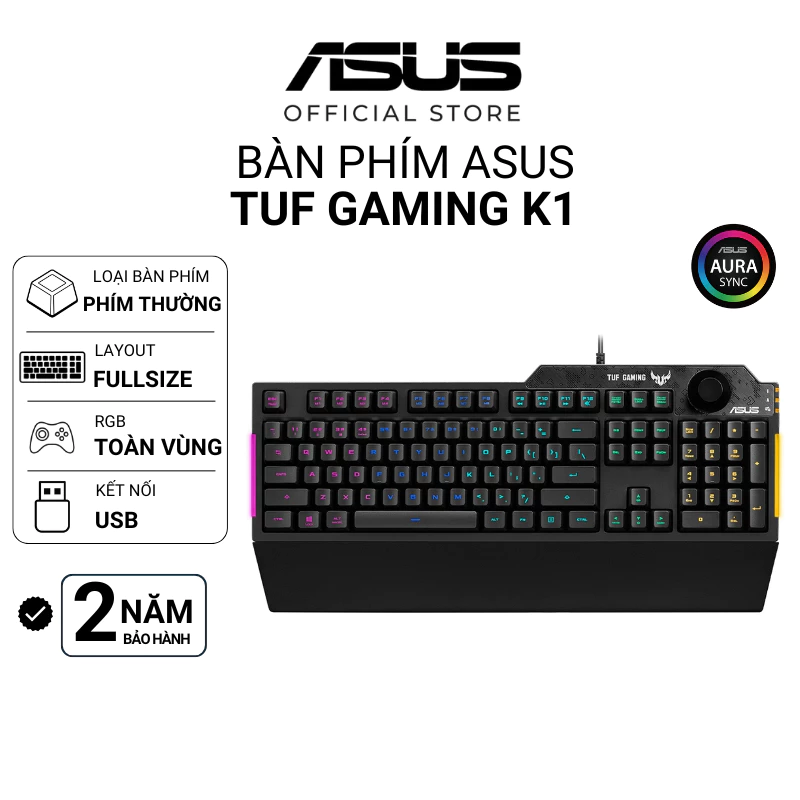 Bàn Phím Gaming Asus TUF GAMING K1
