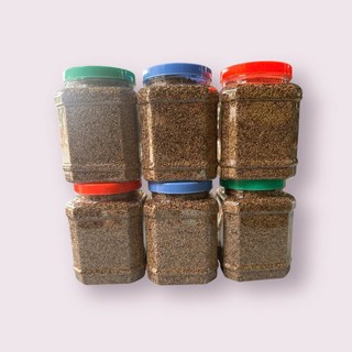 Hũ 500g Mè Vàng Rang Giòn – Mè Quê Vụ Mới, Đãi Sạch, Ăn Liền