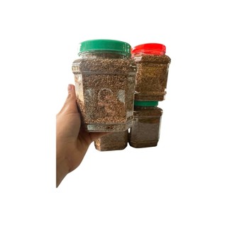 Hũ 500g Mè Vàng Rang Giòn – Mè Quê Vụ Mới, Đãi Sạch, Ăn Liền