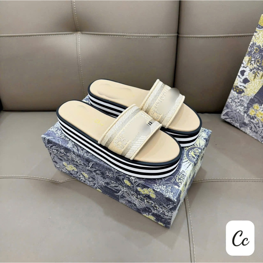 Lê thêu đế xuồng 6cm