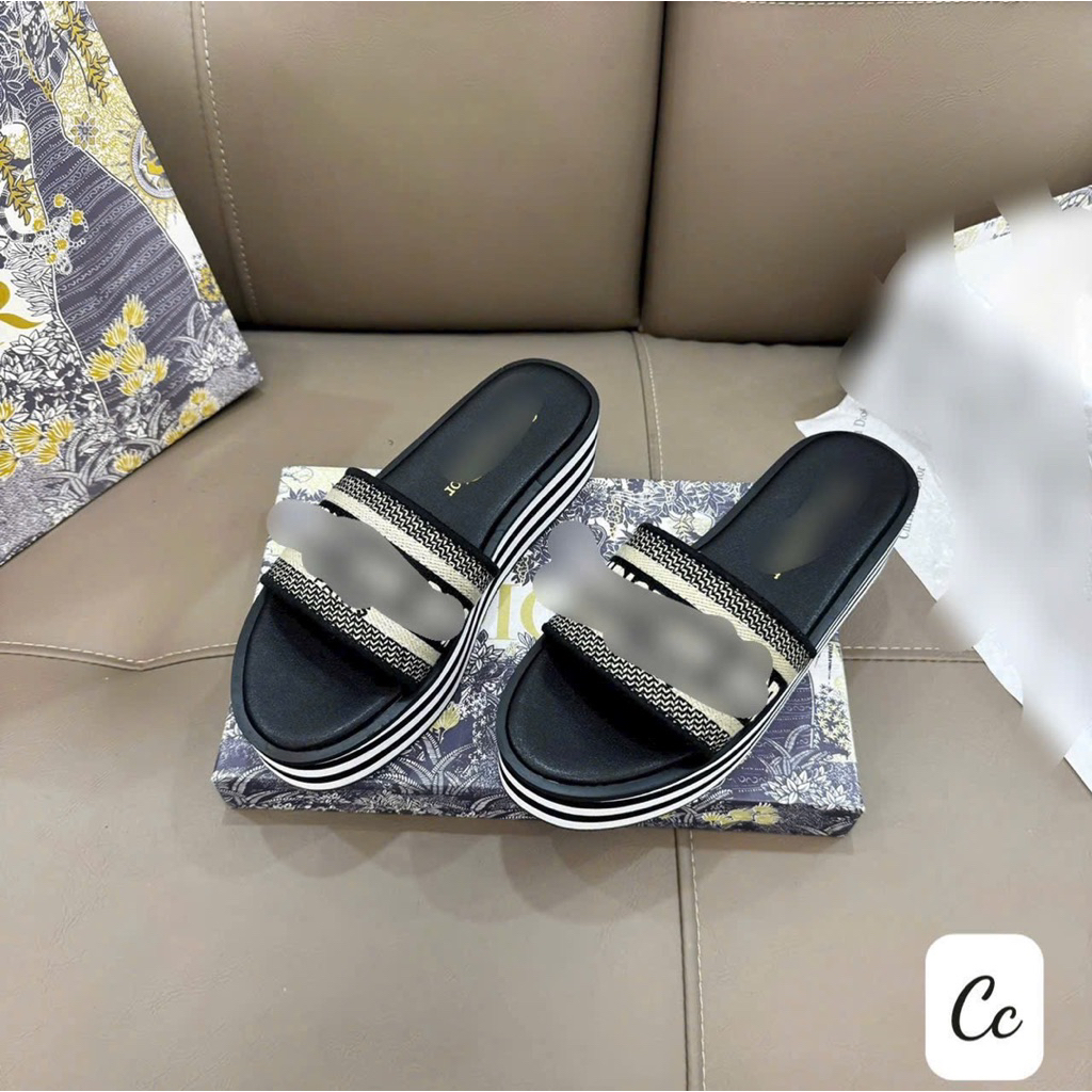 Lê thêu đế xuồng 6cm