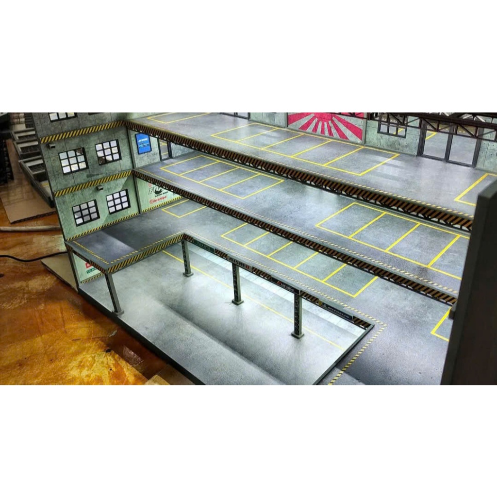 Bãi đậu xe siêu to 3 tầng